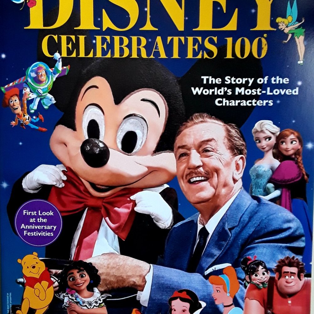 Collector's Edition Disney Celebrates 100 Magazine